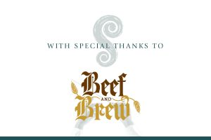 Beef and Brew Special Thanks Graphic